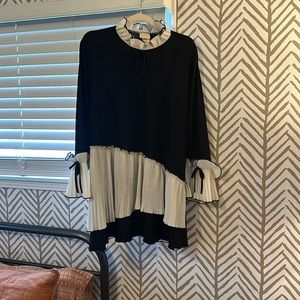 Valentina Pleated Top